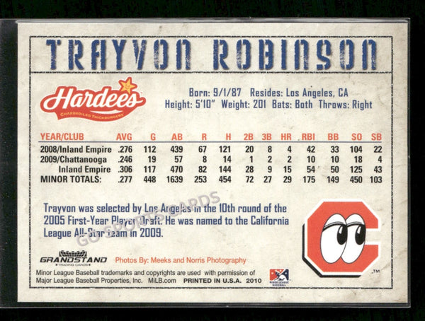 2010 Chattanooga Lookouts Trayvon Robinson