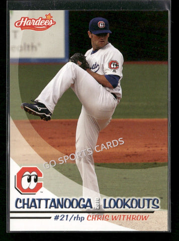 2010 Chattanooga Lookouts Chris Withrow