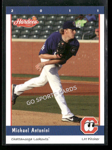 2011 Chattanooga Lookouts Michael Antonini