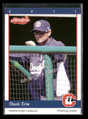 2011 Chattanooga Lookouts Chuck Crim