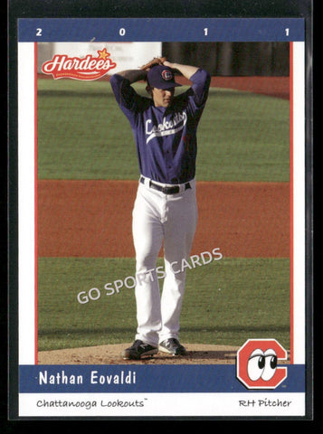 2011 Chattanooga Lookouts Nathan Eovaldi