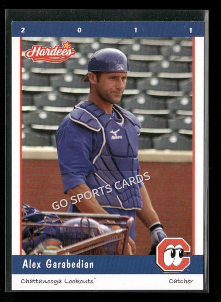 2011 Chattanooga Lookouts Alex Garabedian