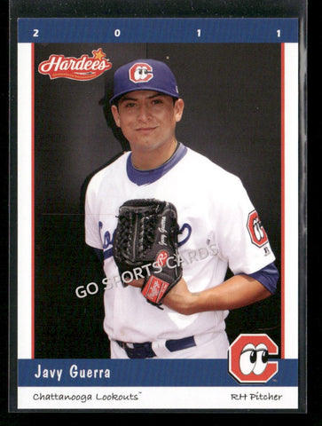2011 Chattanooga Lookouts Javy Guerra