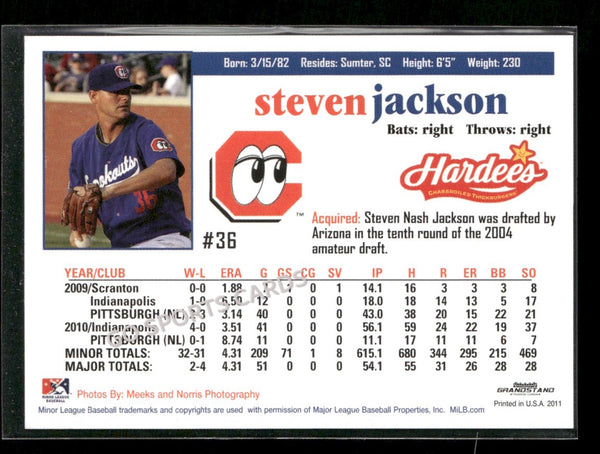 2011 Chattanooga Lookouts Steven Jackson