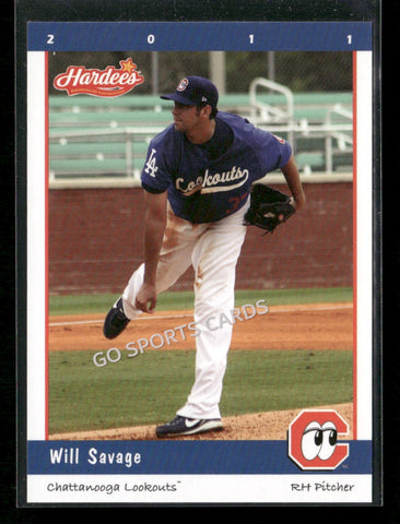 2011 Chattanooga Lookouts Will Savage