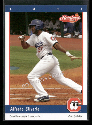 2011 Chattanooga Lookouts Alfredo Silverio