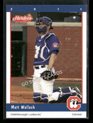 2011 Chattanooga Lookouts Matt Wallach