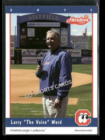 2011 Chattanooga Lookouts Larry Ward
