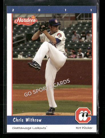 2011 Chattanooga Lookouts Chris Withrow