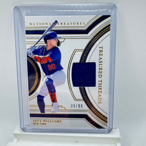 2024 National Treasures Treasured Threads /99 Jett Williams #TT-JW RC Jersey Patch