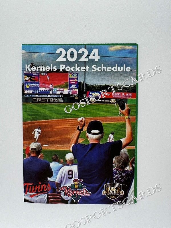 2024 Cedar Rapids Kernels Pocket Schedule – Go Sports Cards 2024-cedar-rapids-kernels-pocket-schedule-go-sports-cards