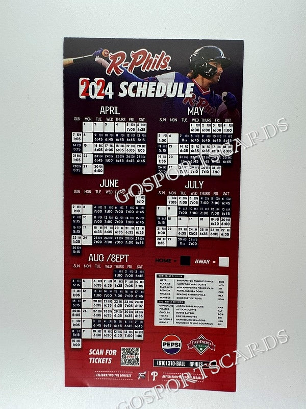 2024 Reading Fightin Phils Pocket Schedule – Go Sports Cards 2024-reading-fightin-phils-pocket-schedule-go-sports-cards