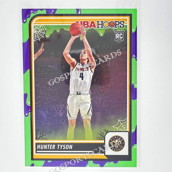 2023-24 Panini Haunted Hoops Slime Hunter Tyson #29 RC Rookie NBA