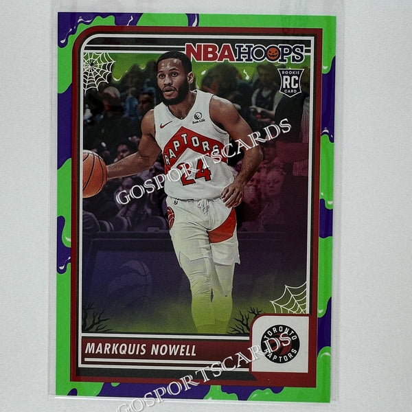 2023-24 Panini Haunted Hoops Slime Markquis Nowell #57 RC Rookie NBA