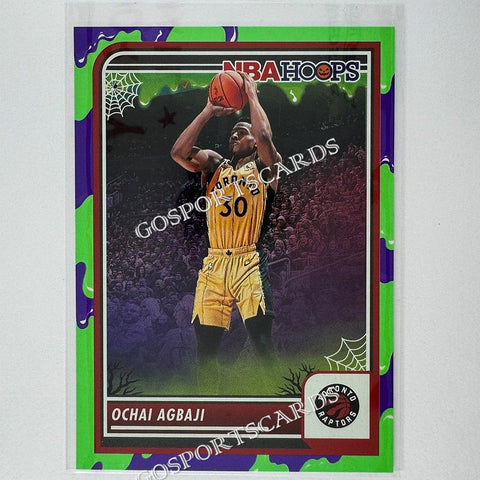 2023-24 Panini Haunted Hoops Slime Ochai Agbaji #62 NBA