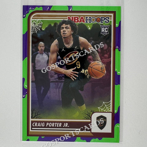 2023-24 Panini Haunted Hoops Slime Craig Porter Jr. #65 RC Rookie NBA