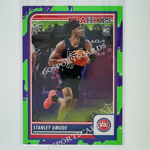 2023-24 Panini Haunted Hoops Slime Stanley Umude #69 RC Rookie NBA