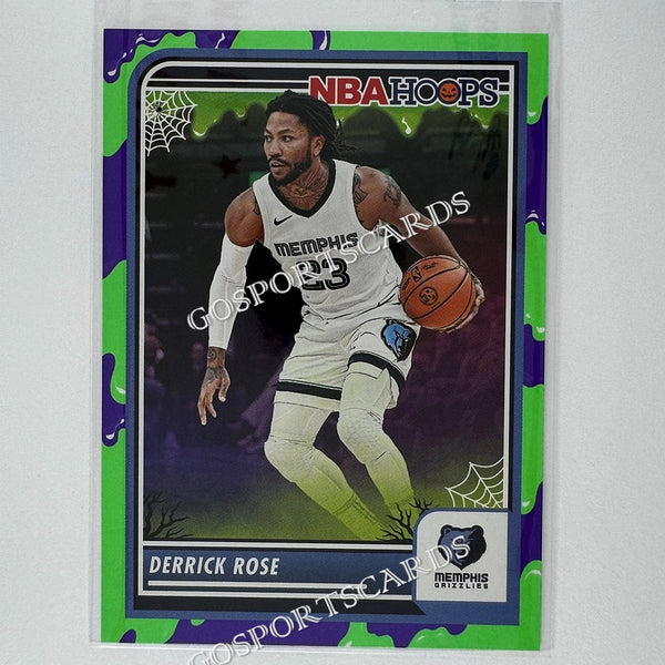 2023-24 Panini Haunted Hoops Slime Derrick Rose #72 NBA