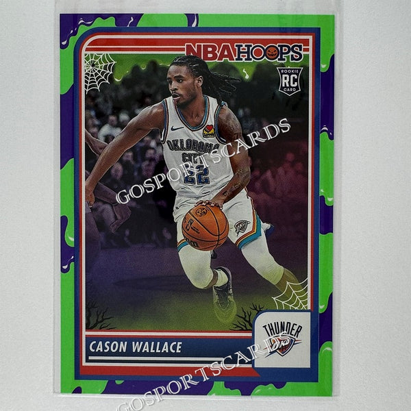 2023-24 Panini Haunted Hoops Slime Cason Wallace #76 RC Rookie NBA