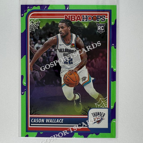 2023-24 Panini Haunted Hoops Slime Cason Wallace #76 RC Rookie NBA