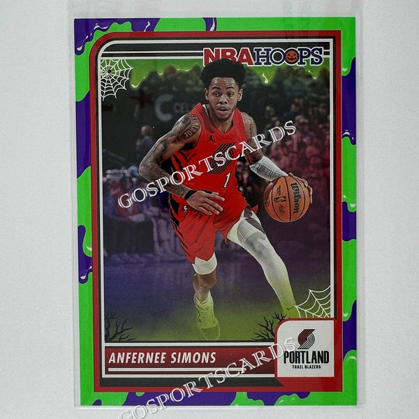 2023-24 Panini Haunted Hoops Slime Anfernee Simons #79 NBA