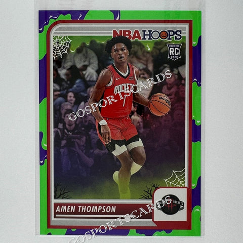 2023-24 Panini Haunted Hoops Slime Amen Thompson #86 RC Rookie NBA