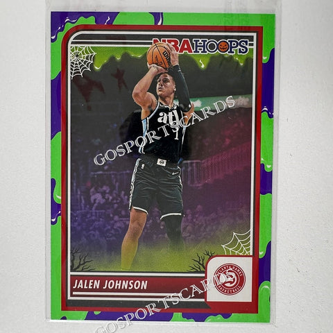 2023-24 Panini Haunted Hoops Slime Jalen Johnson #119 NBA