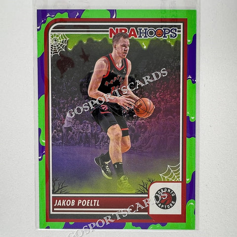 2023-24 Panini Haunted Hoops Slime Jakob Poeltl #122 NBA