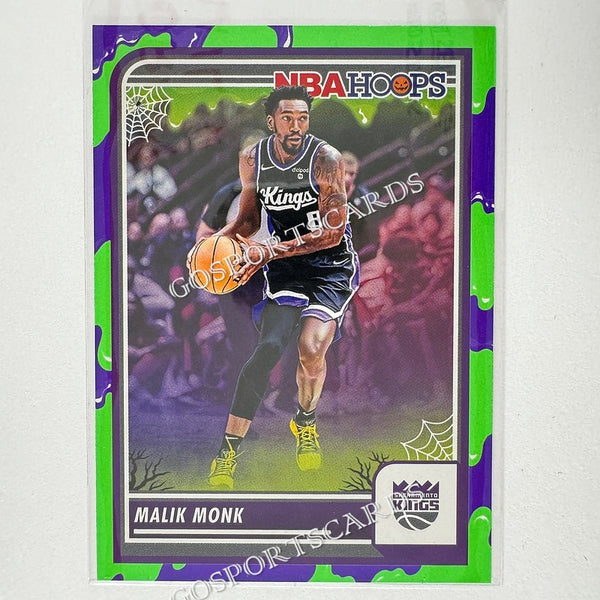 2023-24 Panini Haunted Hoops Slime Malik Monk #123 NBA