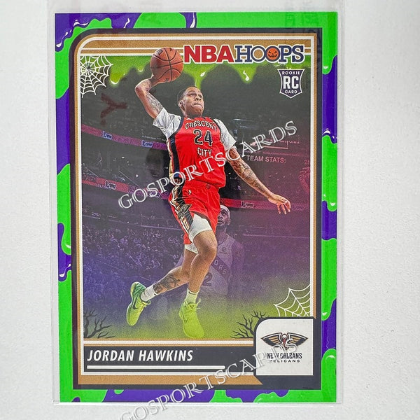 2023-24 Panini Haunted Hoops Slime Jordan Hawkins #125 RC Rookie NBA