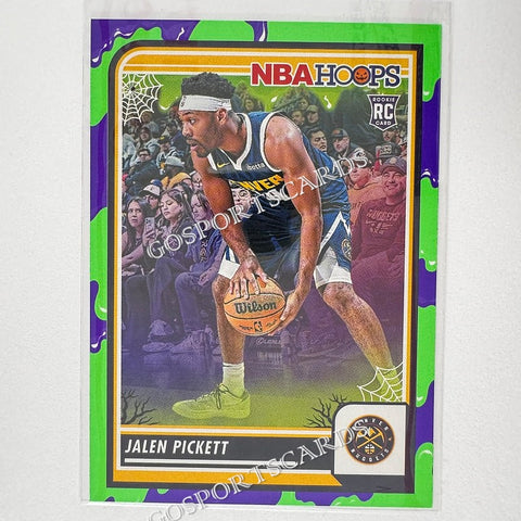 2023-24 Panini Haunted Hoops Slime Jalen Pickett #179 RC Rookie NBA