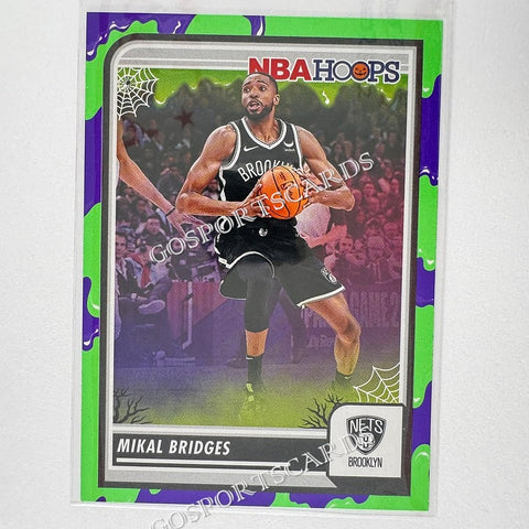 2023-24 Panini Haunted Hoops Slime Mikal Bridges #180 NBA