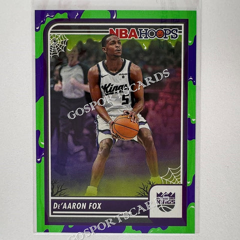 2023-24 Panini Haunted Hoops Slime De’Aaron Fox #199 NBA