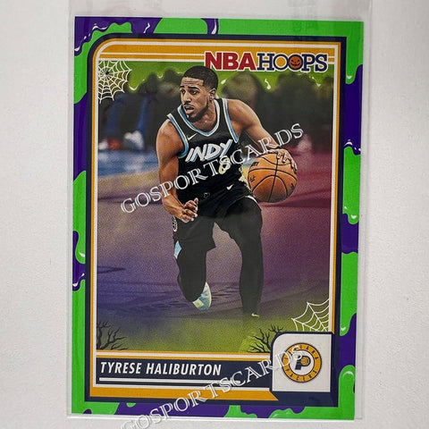 2023-24 Panini Haunted Hoops Slime Tyrese Haliburton #201 NBA