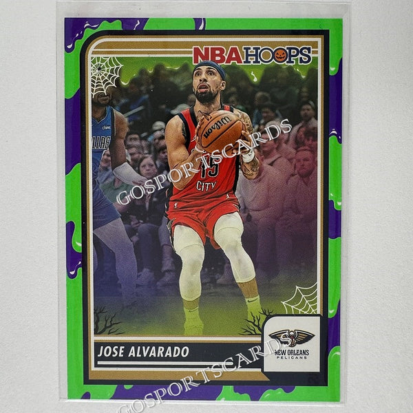 202324 Panini Haunted Hoops Slime Jose Alvarado 210 NBA Go Sports Cards