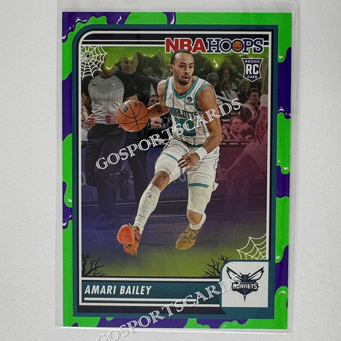 2023-24 Panini Haunted Hoops Slime Amari Bailey #236 RC Rookie NBA