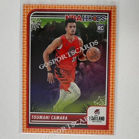 2023-24 Panini Haunted Hoops Orange Toumani Camara #10 RC Rookie NBA