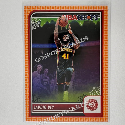 2023-24 Panini Haunted Hoops Orange Saddiq Bey #17 NBA