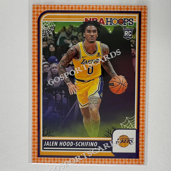 2023-24 Panini Haunted Hoops Orange Jalen Hood-Schifino #19 RC Rookie NBA