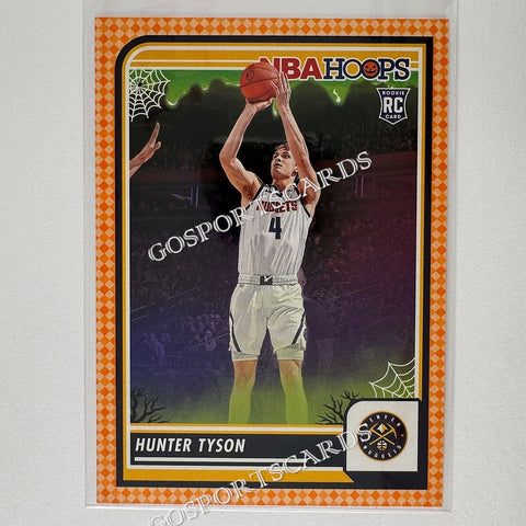 2023-24 Panini Haunted Hoops Orange Hunter Tyson #29 RC Rookie NBA