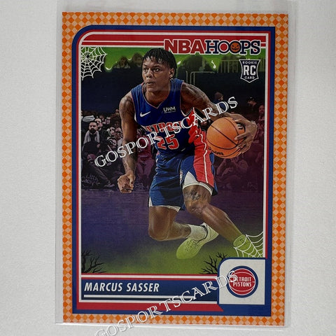 2023-24 Panini Haunted Hoops Orange Marcus Sasser #45 RC Rookie NBA