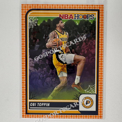 2023-24 Panini Haunted Hoops Orange Obi Toppin #46 NBA