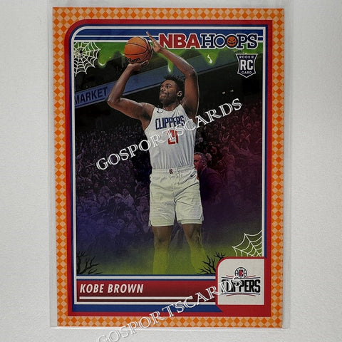 2023-24 Panini Haunted Hoops Orange Kobe Brown #55 RC Rookie NBA