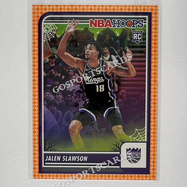 2023-24 Panini Haunted Hoops Orange Jalen Slawson #58 RC Rookie NBA