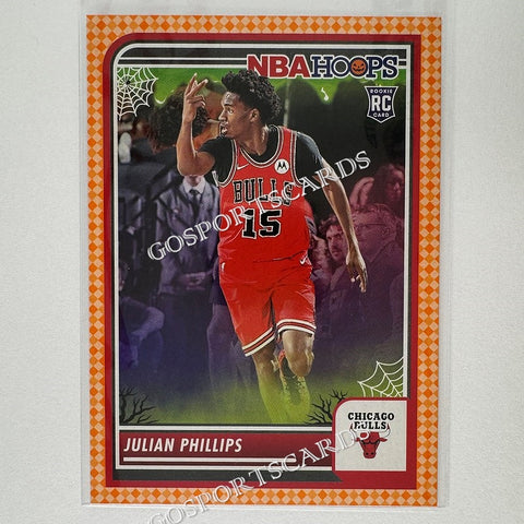 2023-24 Panini Haunted Hoops Orange Julian Phillips #61 RC Rookie NBA