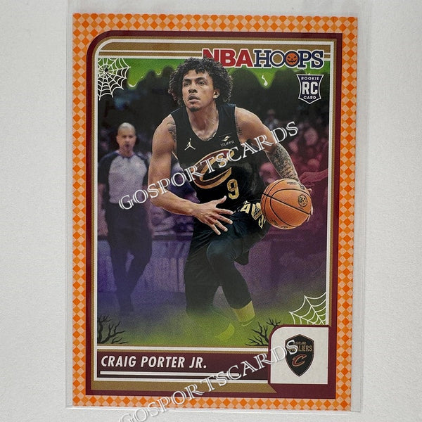 2023-24 Panini Haunted Hoops Orange Craig Porter Jr. #65 RC Rookie NBA