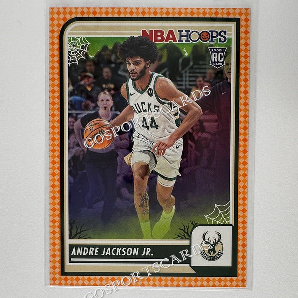 2023-24 Panini Haunted Hoops Orange Andre Jackson Jr. #67 RC Rookie NBA