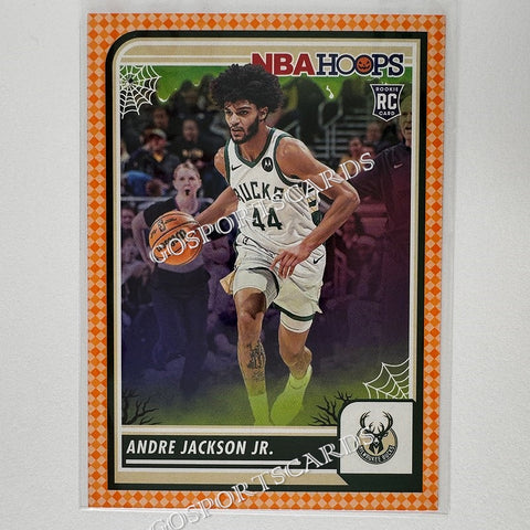 2023-24 Panini Haunted Hoops Orange Andre Jackson Jr. #67 RC Rookie NBA