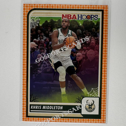 2023-24 Panini Haunted Hoops Orange Khris Middleton #73 NBA