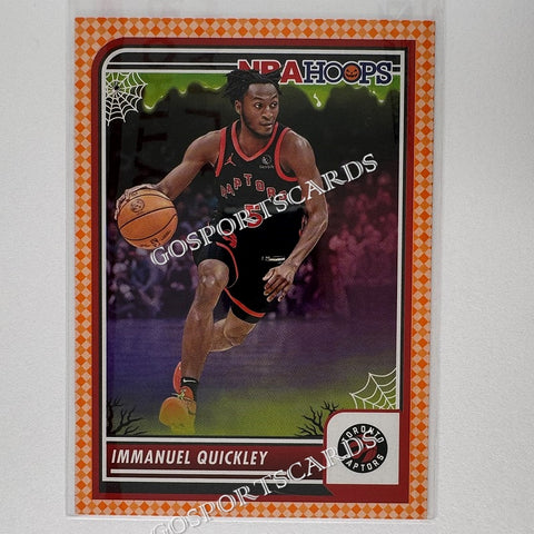 2023-24 Panini Haunted Hoops Orange Immanuel Quickley #105 NBA